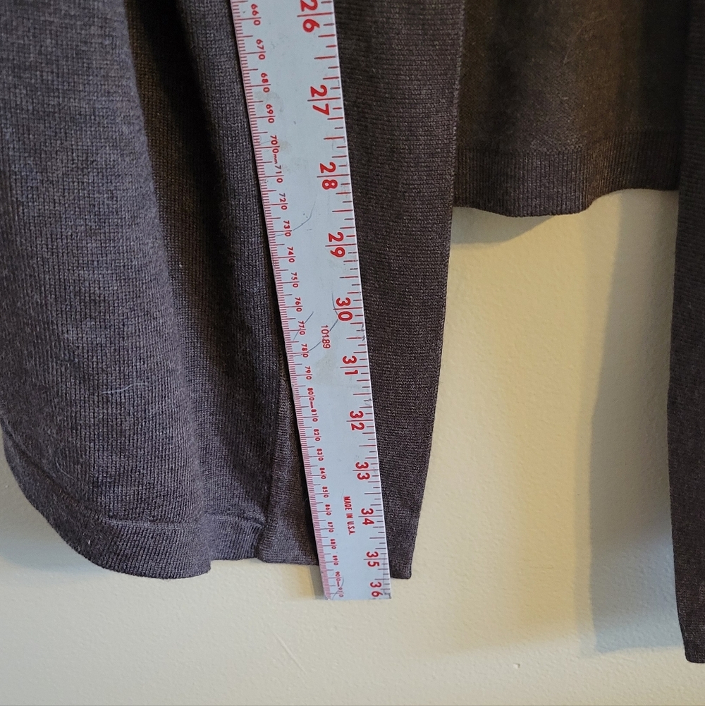 89th & Madison | Brown Chocolate Open Front Cardigan SUPER Soft - Picture 5 of 7